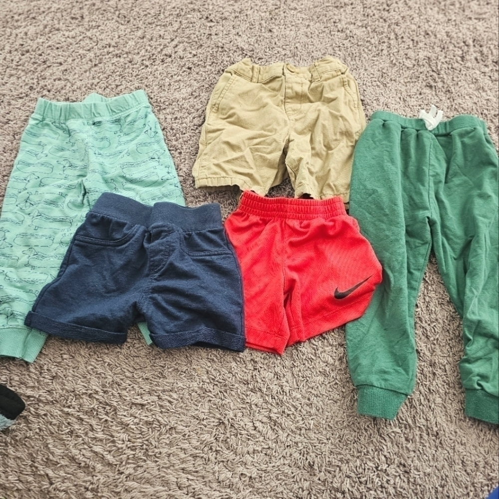 Boys Lot clothing 2 things don't have sizes but I provided the measurements